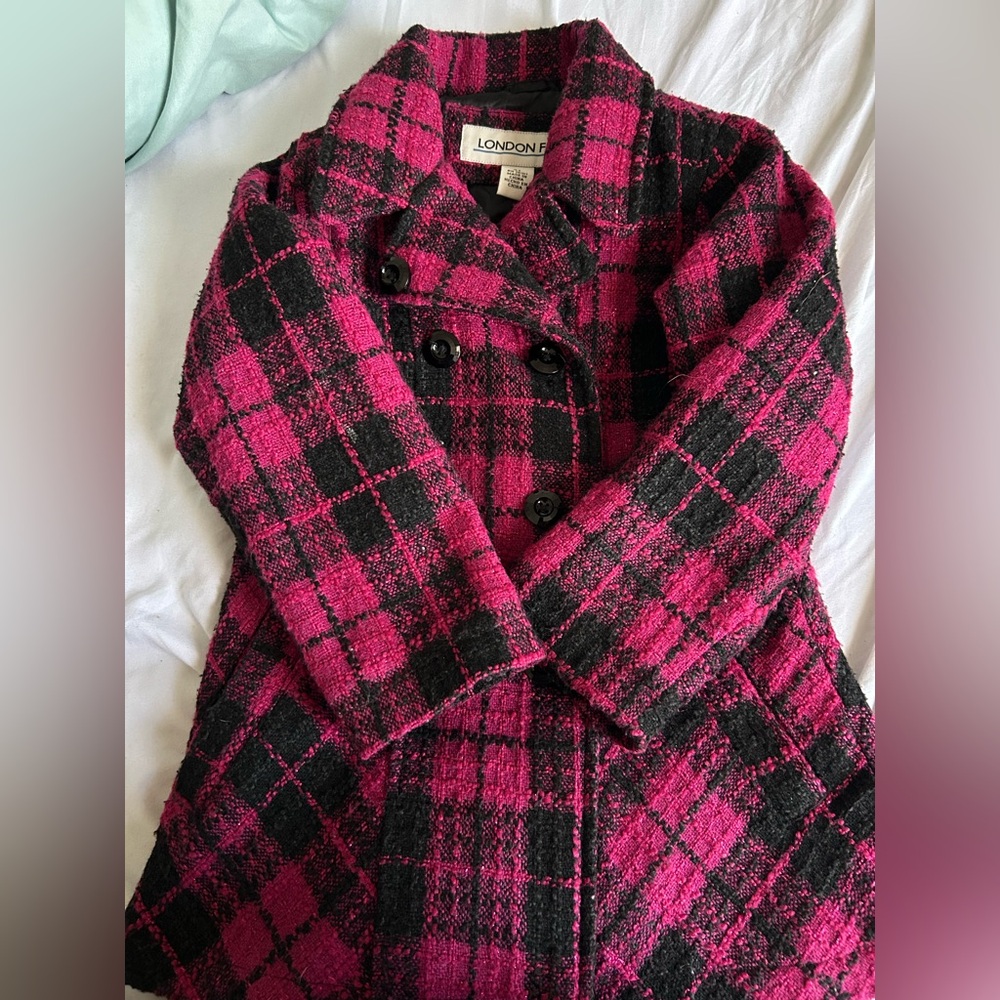 Toddler, London fog jacket